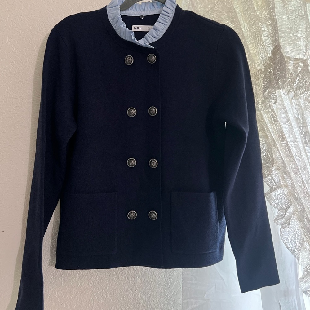Lolita UY Dark Blue with Soft Blue Trim